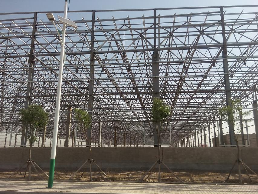 吉首汽车工业厂房网架