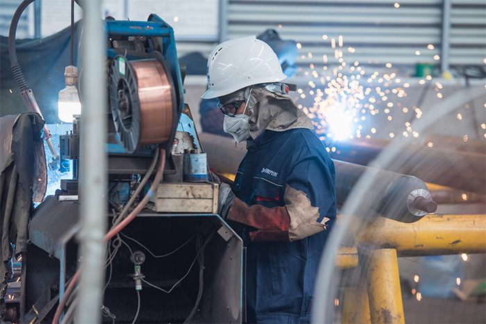 吉首网架焊接车间